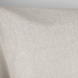 Linen / cotton fabric in light grey for bed, table linen, clothes