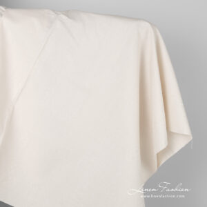 Yellowish linen cotton fabric