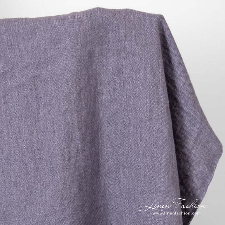 linen violet satin fabric.