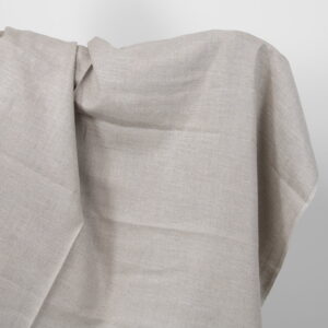 Ľanová prírodná tkanina rybia kosť