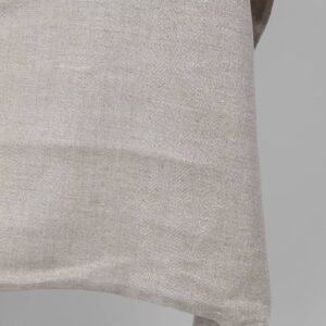 Ľanová prírodná tkanina rybia kosť