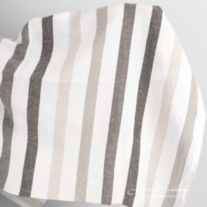 Wide linen cotton fabric