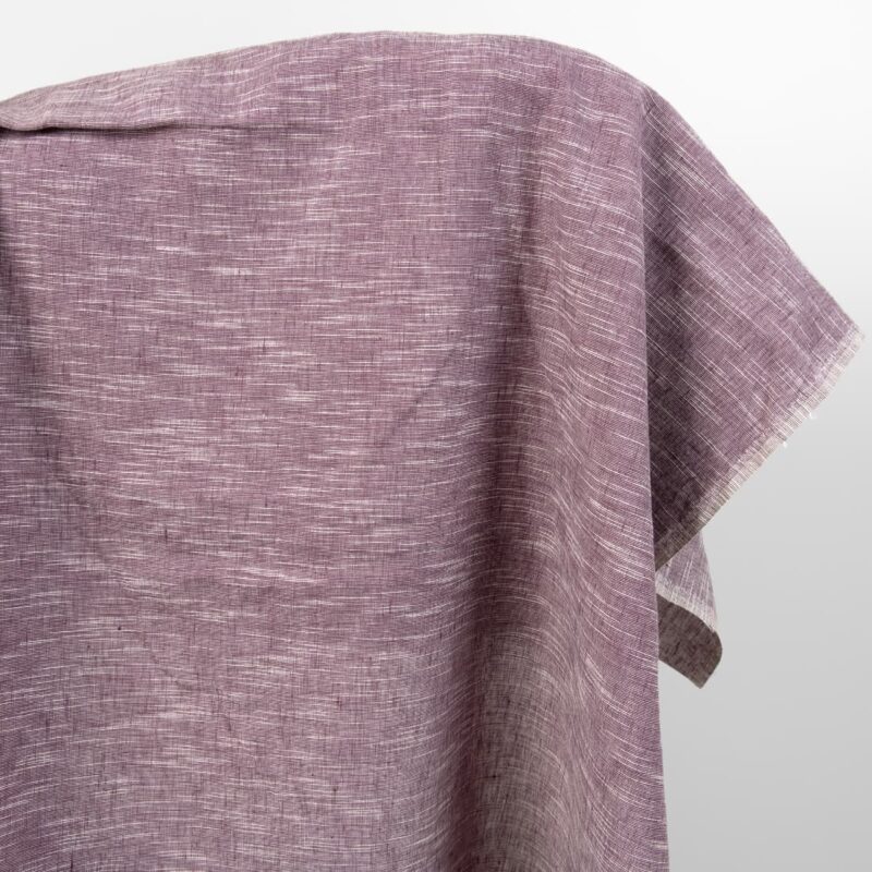 linen cotton purple fabric