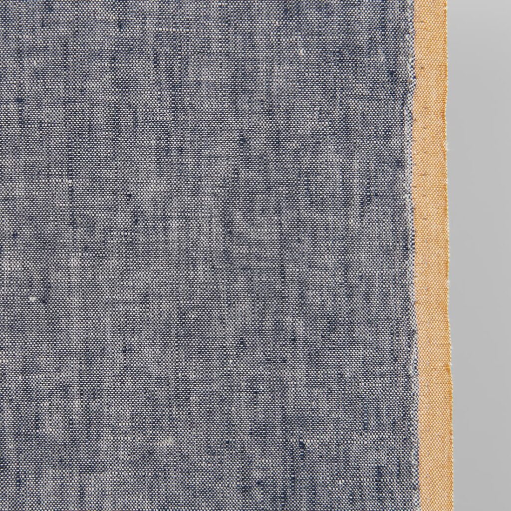 linen towel fabric blue yellow for towels