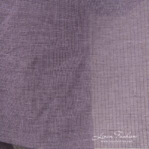 Violet linen cotton fabric, transparent