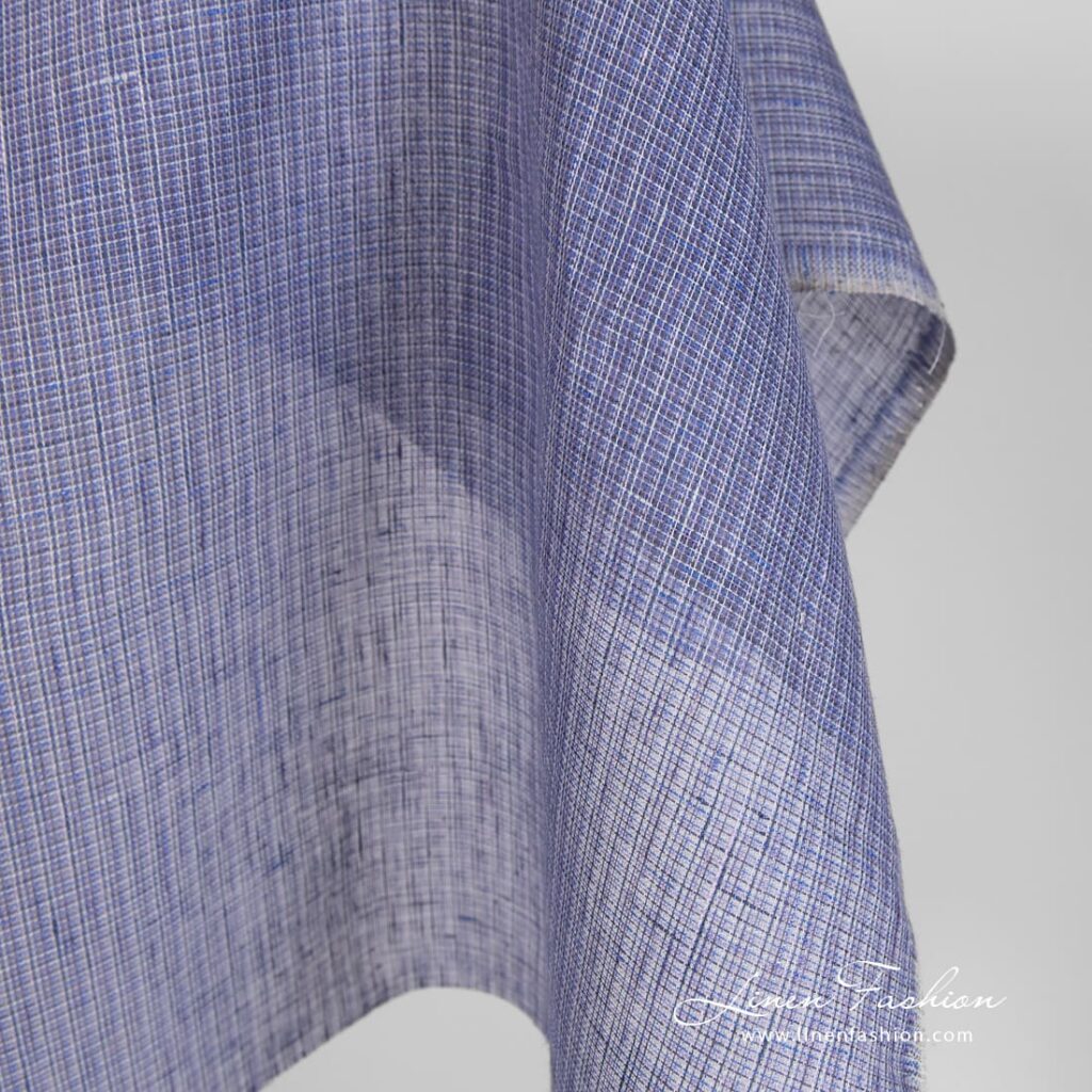 Haze linen fabric ends