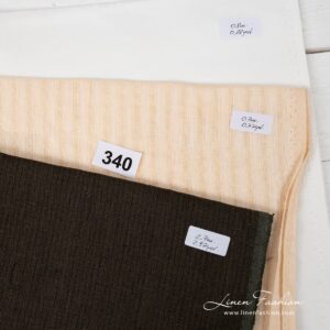 Linen fabrics cuts set No. 340.
