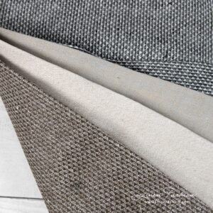 Ľanové odstrižky látky, sada č. 575