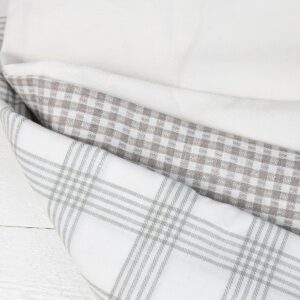 Ľanové odstrižky látky, sada č. 592