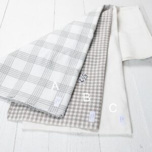 Ľanové odstrižky látky, sada č. 592