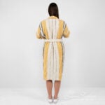 KORA Župan béžový pruhovaný