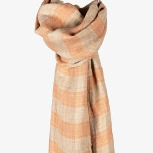 SITI brown linen scarf