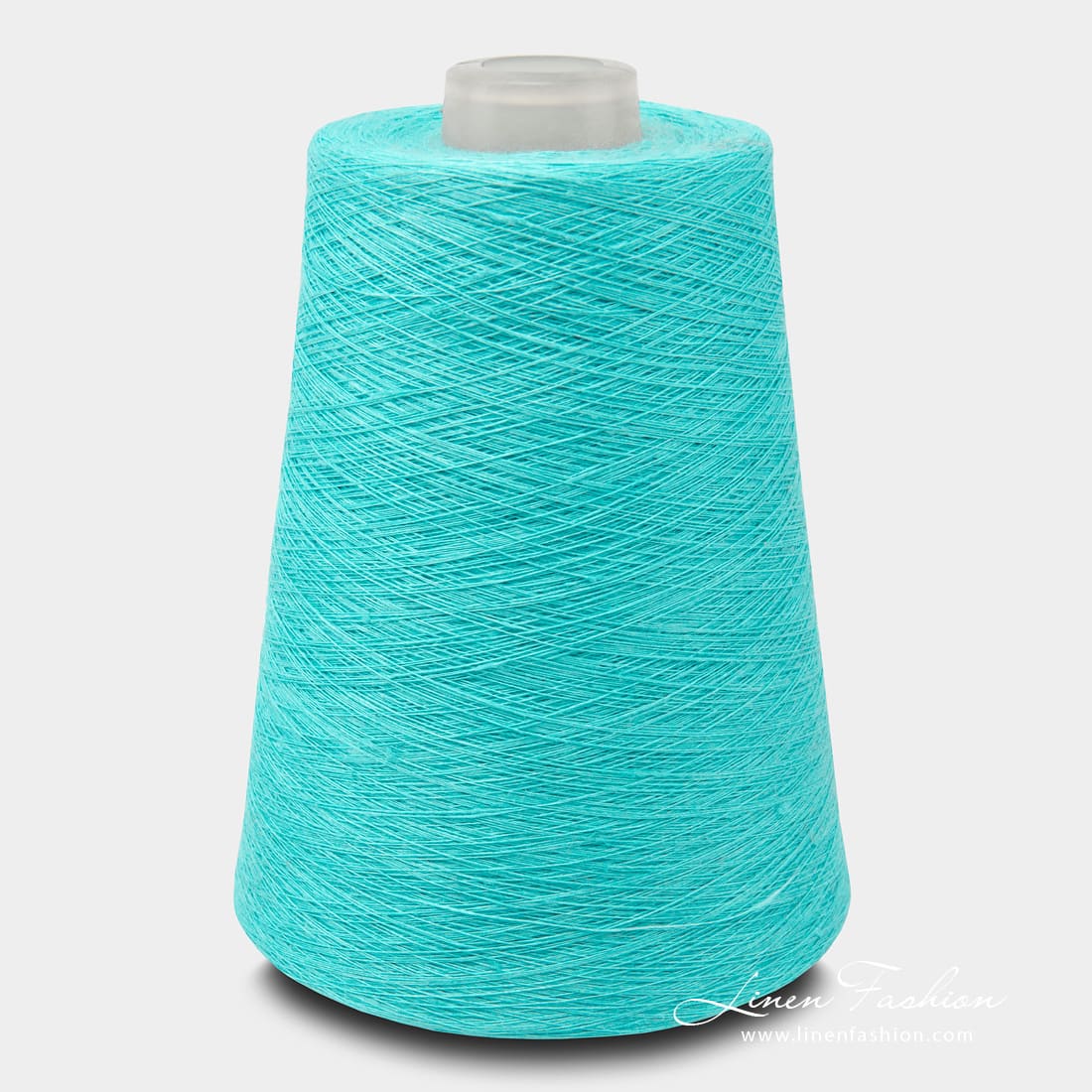 Linen Yarns In Bright Turquoise - 13