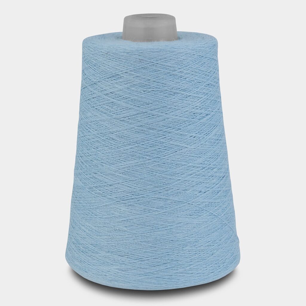 Linen Yarns In Light Baby Blue Colour 2(10)