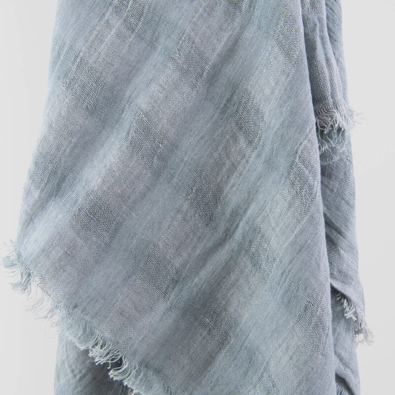 KORI Scarf grey, linen scarf