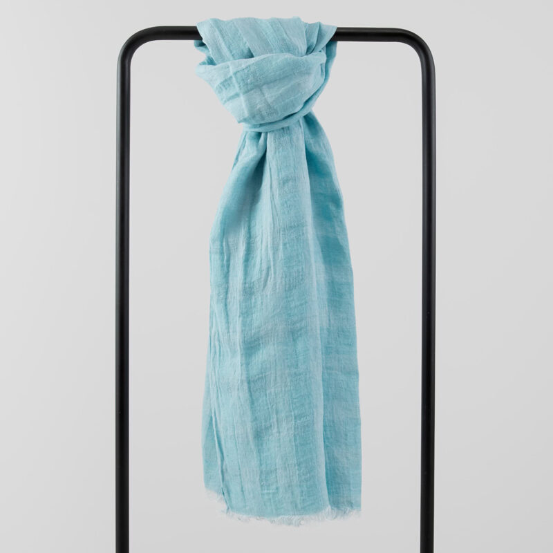 KORI Shawl light blue