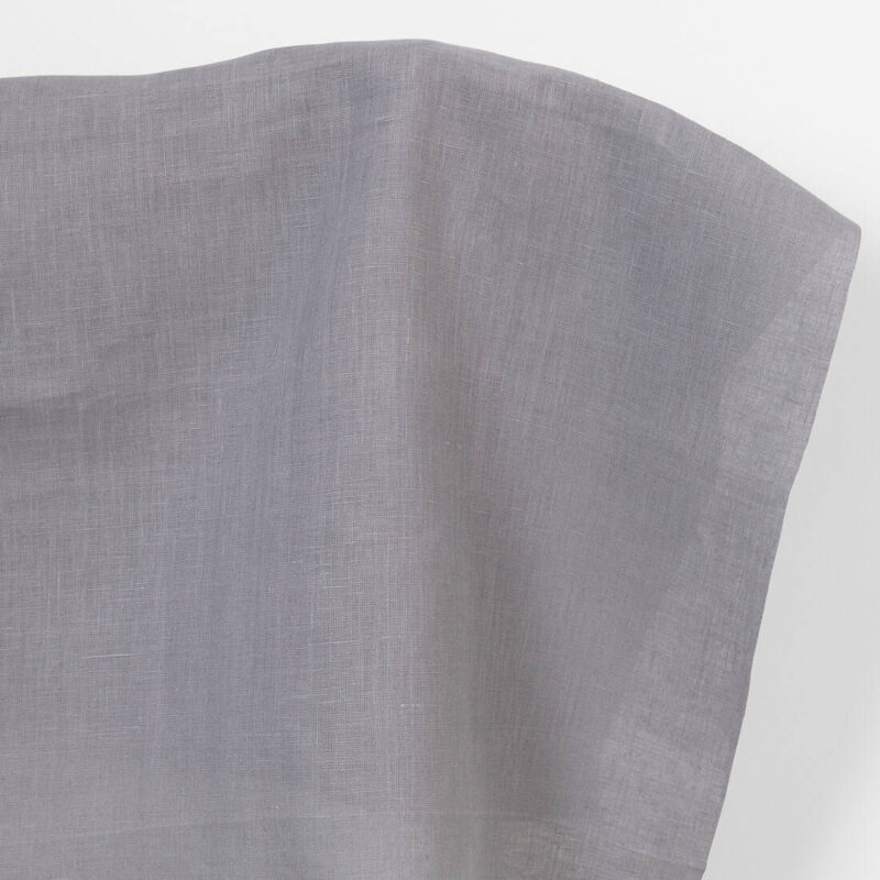 Linen fabric violet-grey